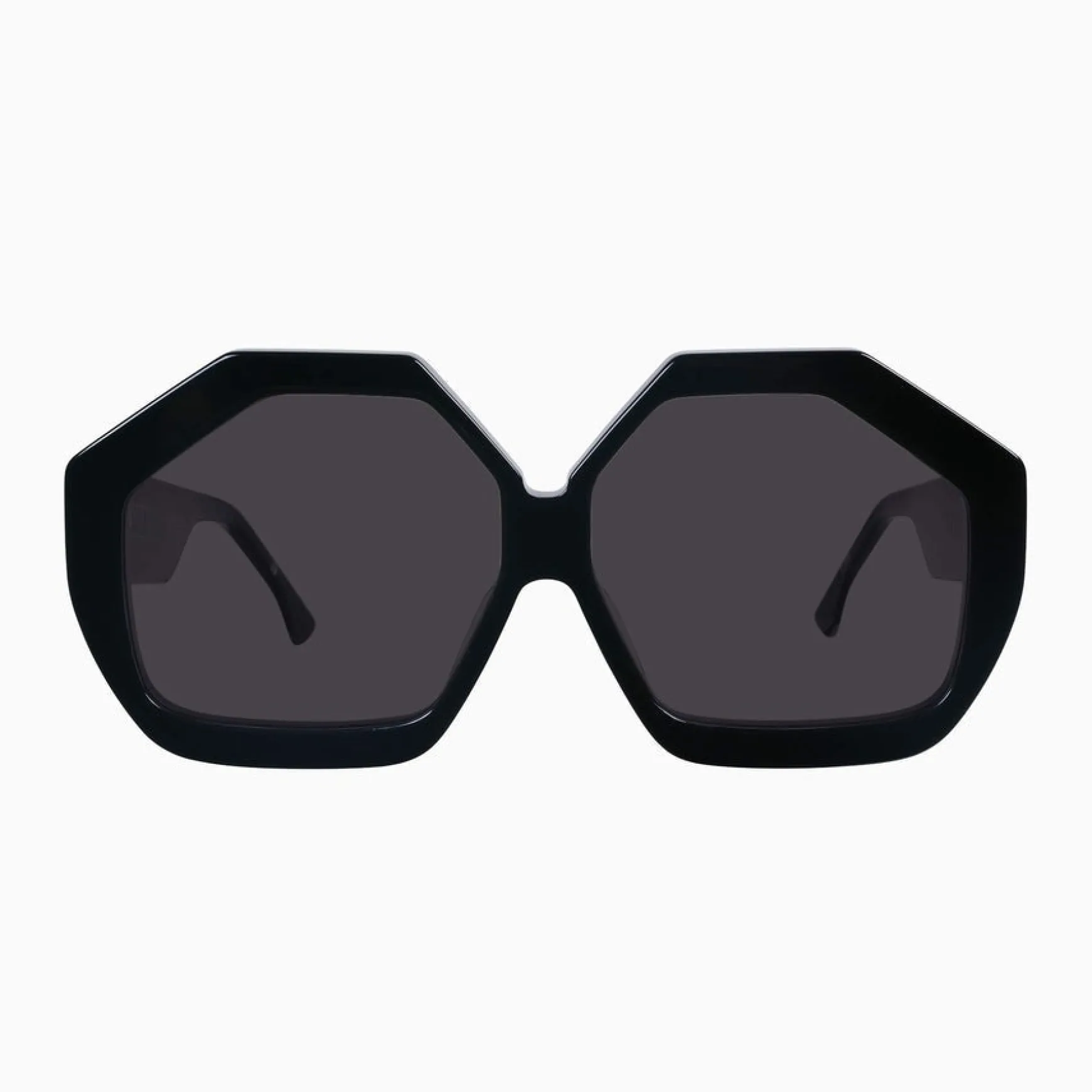 Valley Eyewear Colosseum - Gloss Black/Black Lens