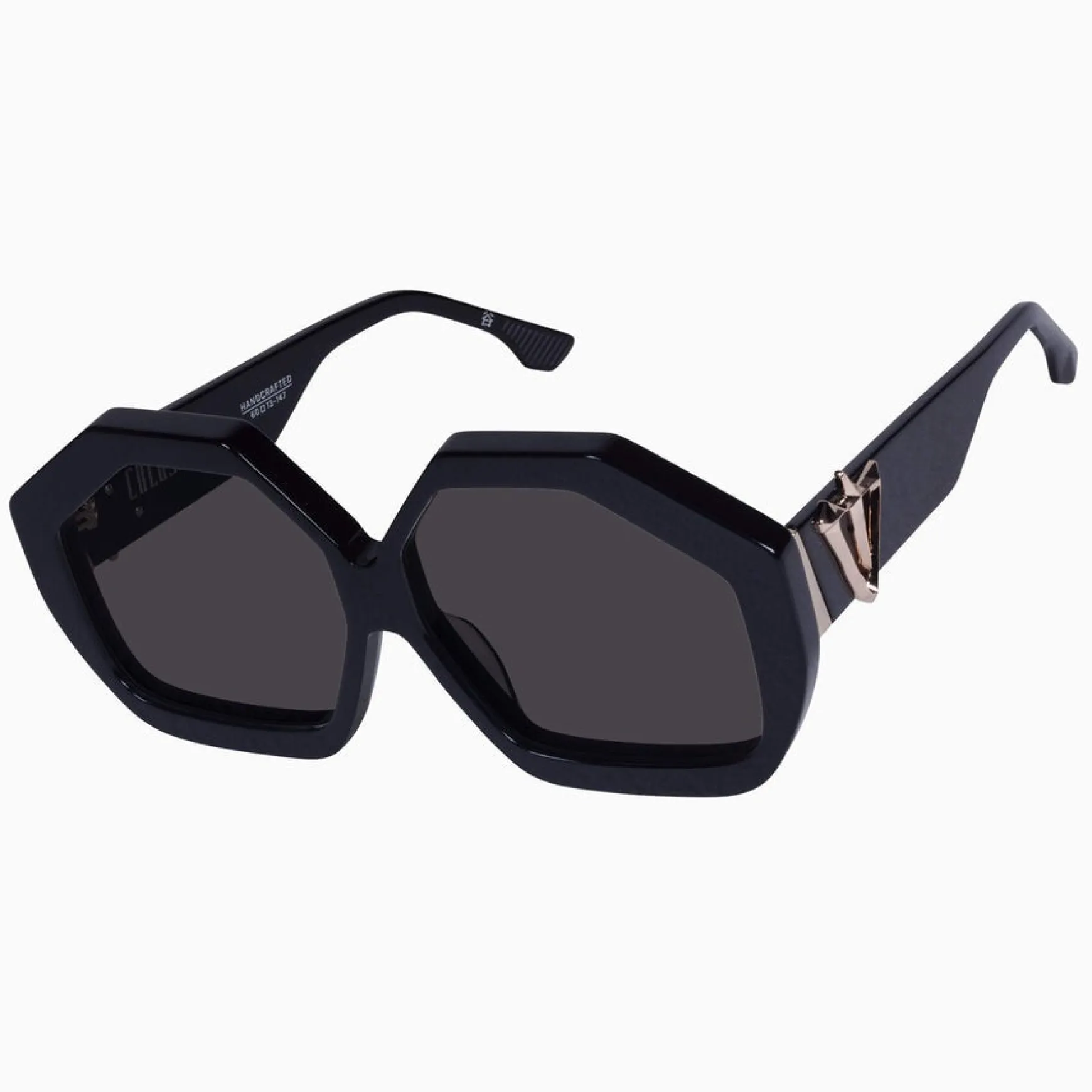 Valley Eyewear Colosseum - Gloss Black/Black Lens