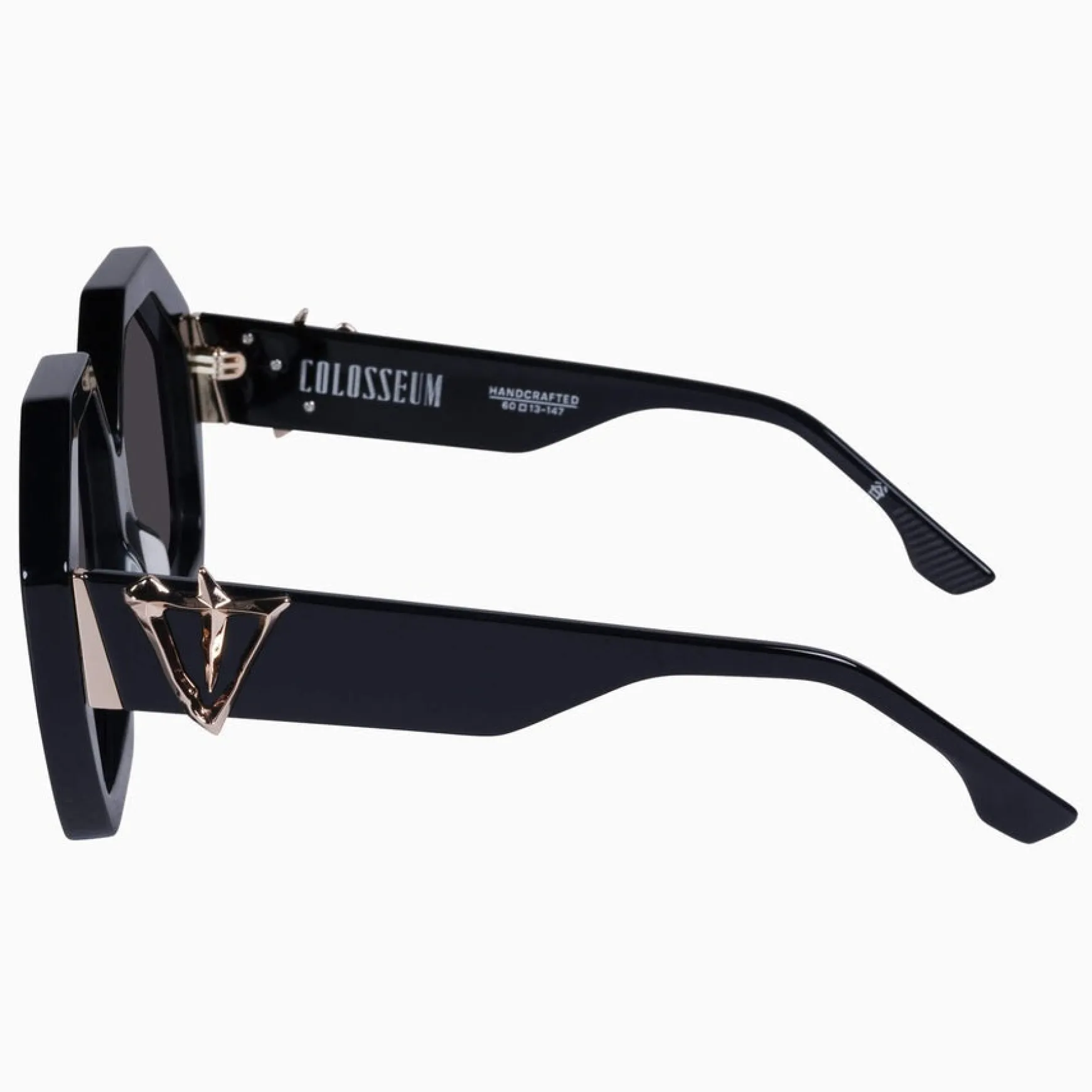 Valley Eyewear Colosseum - Gloss Black/Black Lens