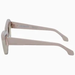 Valley Eyewear Lafayette - Light Tan Biege Splice w. Rose Gold Metal / Brown Gradient Lens
