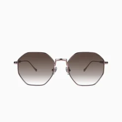 Valley Eyewear Orb - Gloss Bronze Japanese Titanium/Brown Gradient Lens