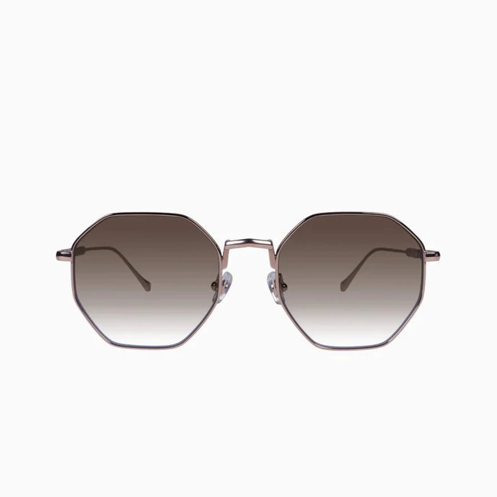 Valley Eyewear Orb - Gloss Bronze Japanese Titanium/Brown Gradient Lens