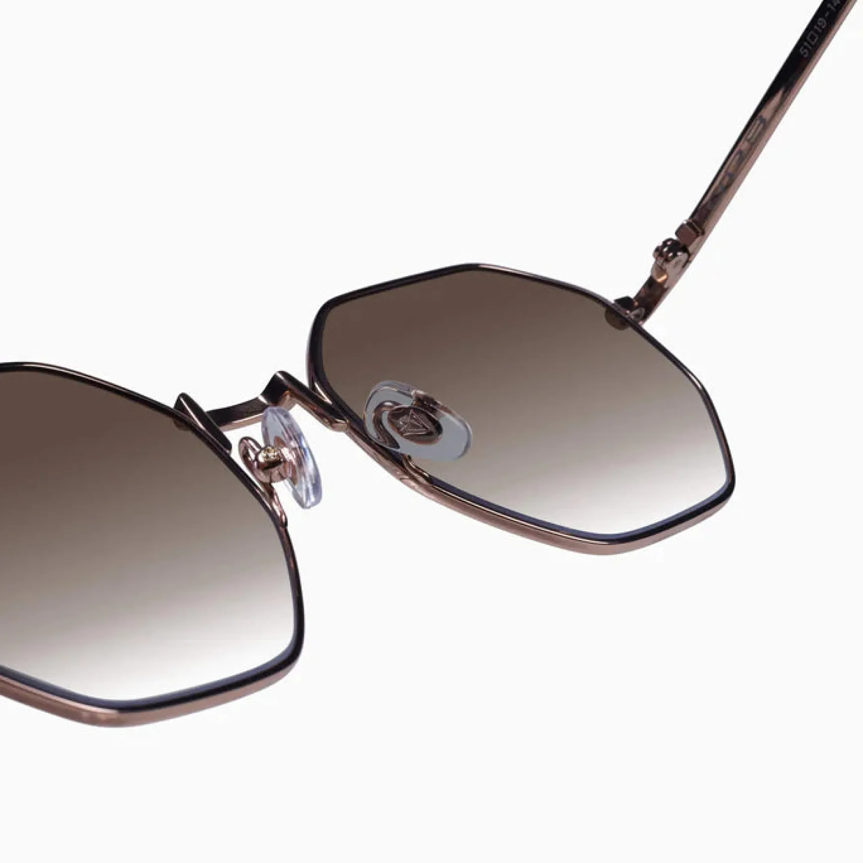 Valley Eyewear Orb - Gloss Bronze Japanese Titanium/Brown Gradient Lens