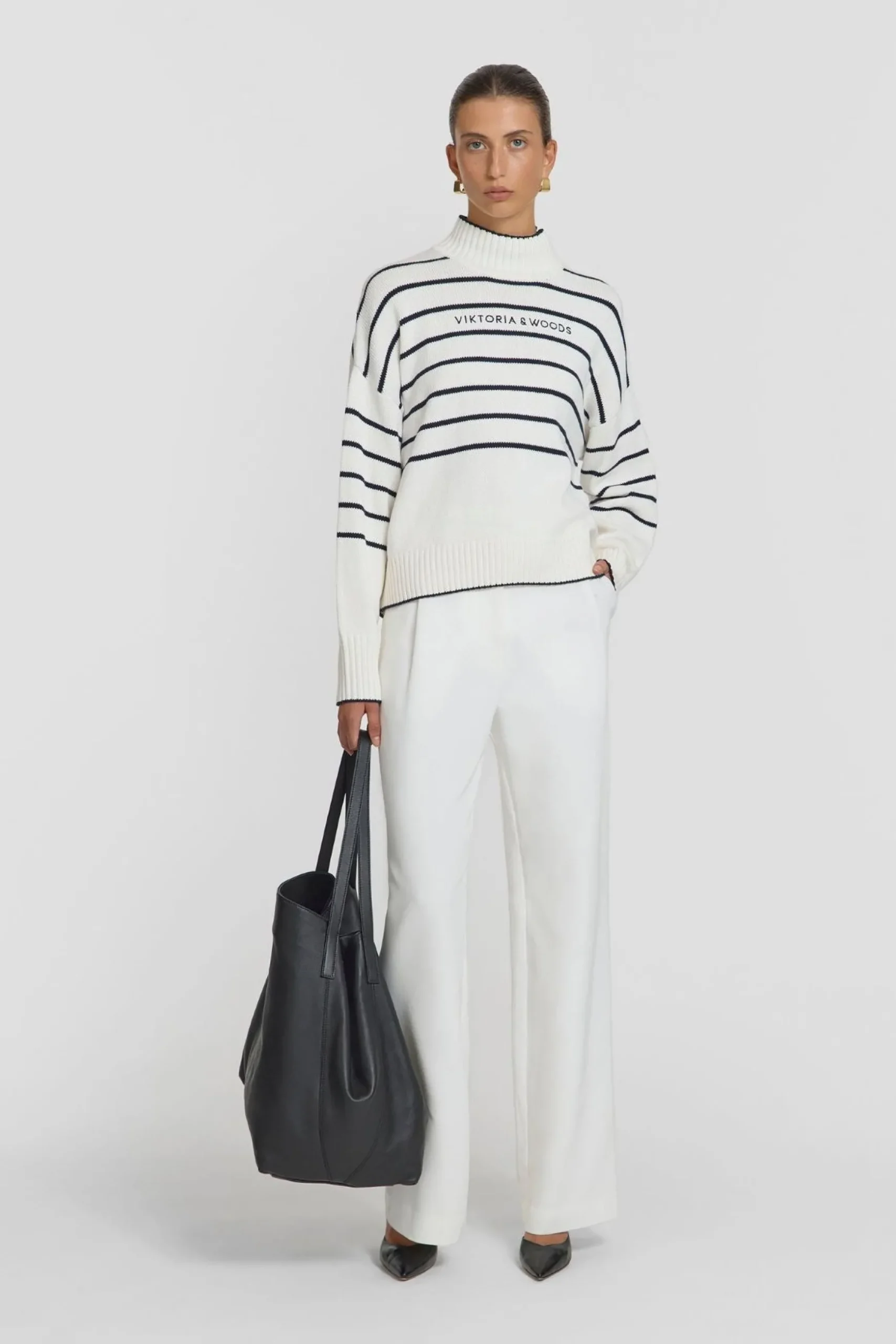 Viktoria & Woods Remedy Knit - Ivory/Eclipse