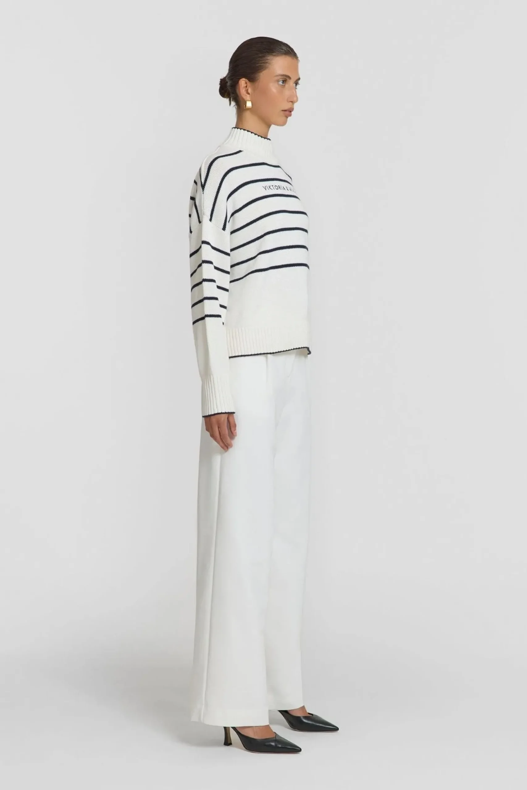 Viktoria & Woods Remedy Knit - Ivory/Eclipse