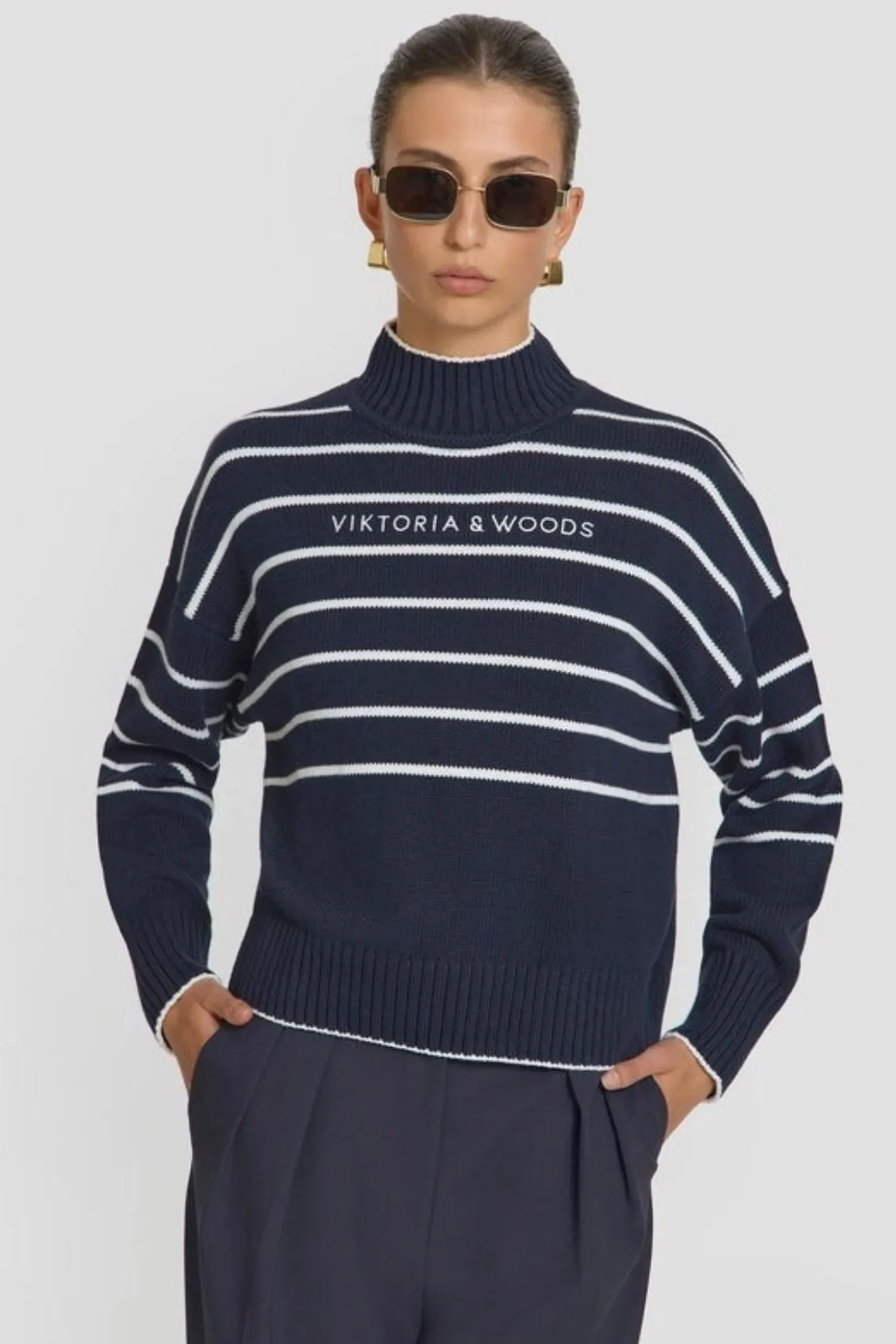Viktoria & Woods Remedy Knit - Eclipse/Ivory