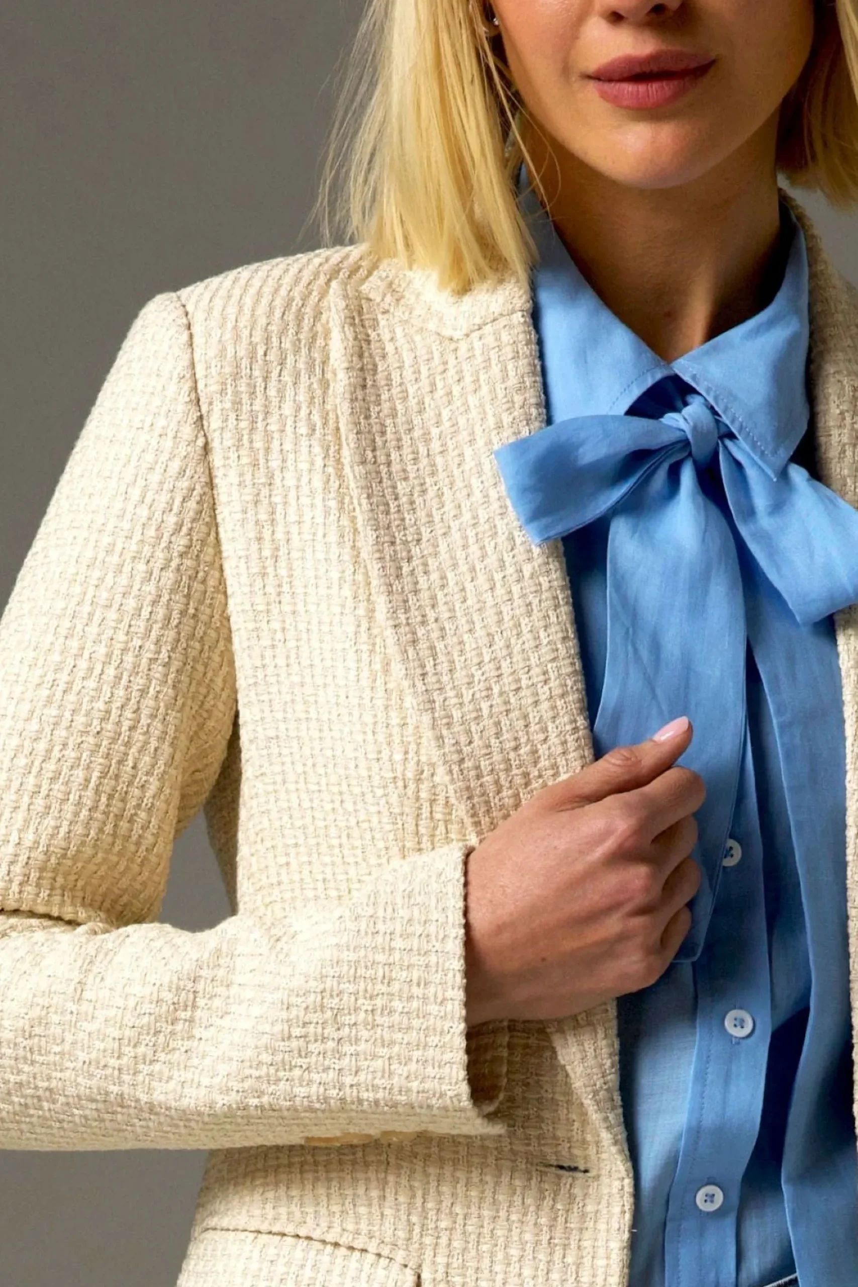 Zoe Kratzmann Emporium Jacket - Ecru Boucle